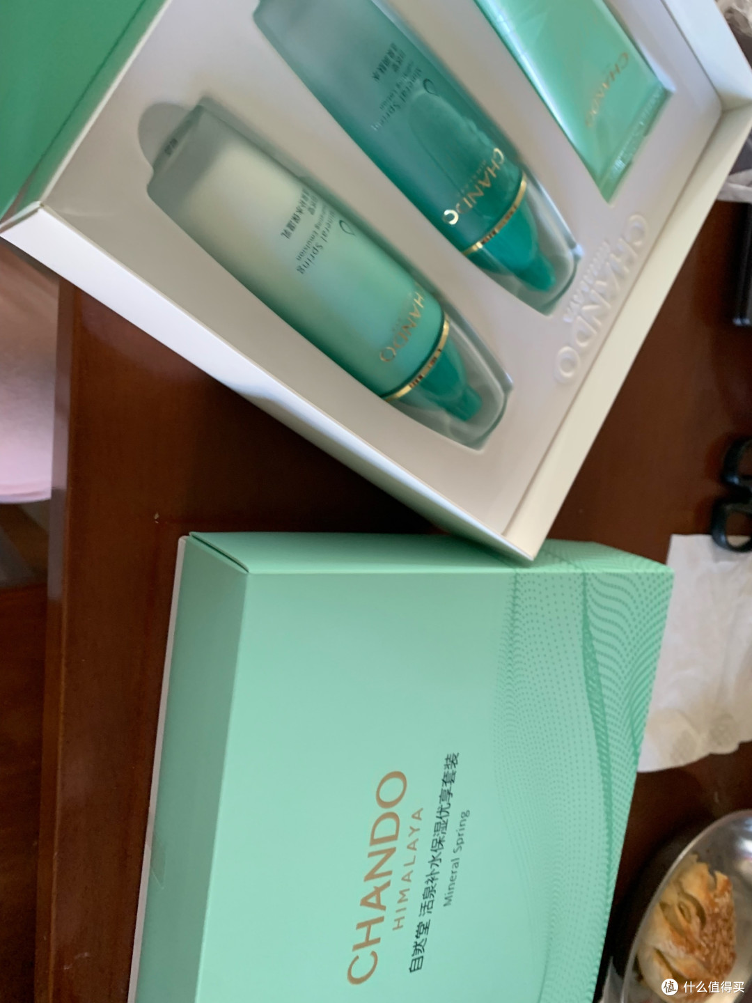 双旦美力全开自然堂矿物活泉补水套装水润控油养出清爽透亮好肤质