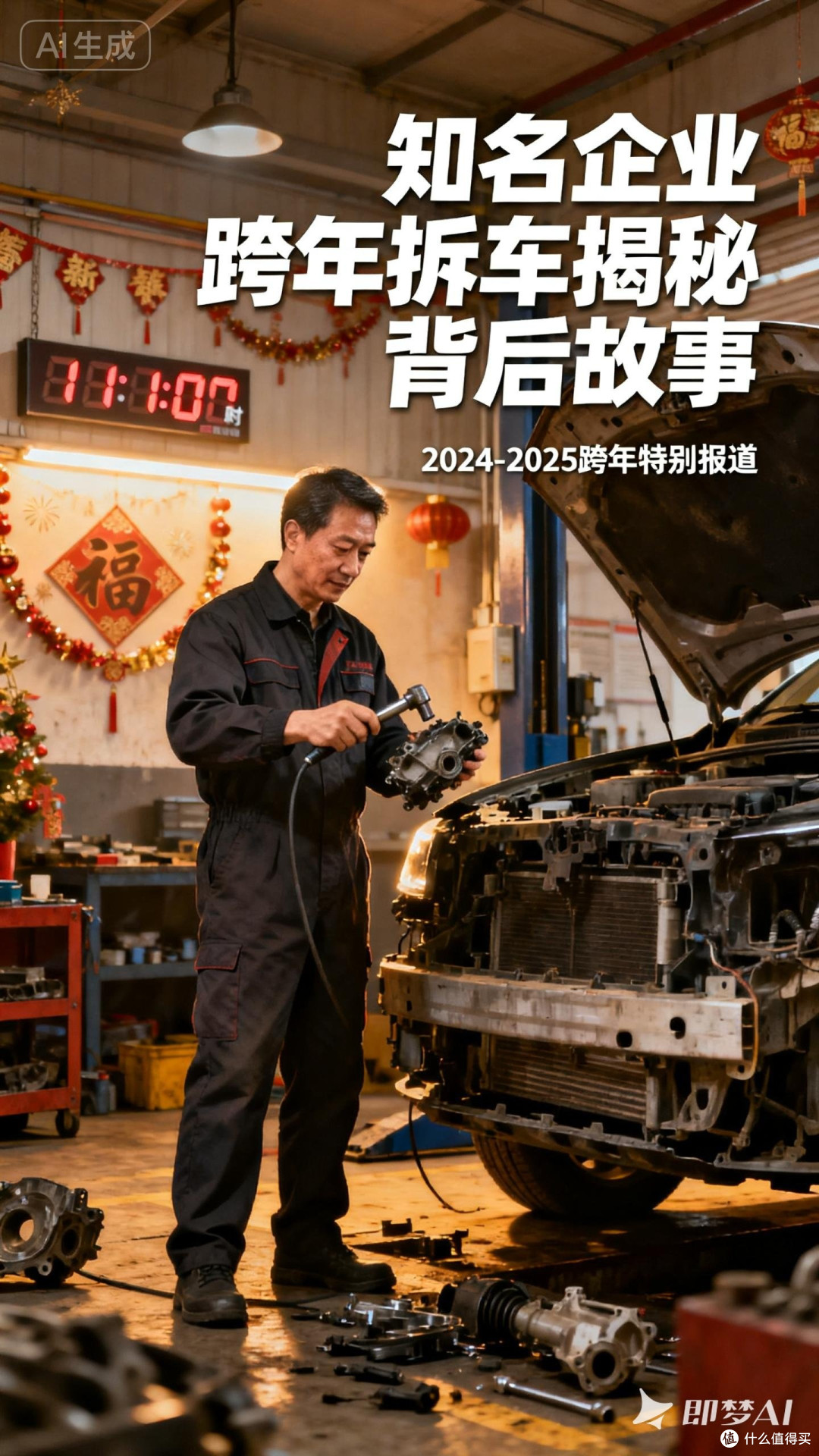 雷军跨年拆车,揭秘背后故事