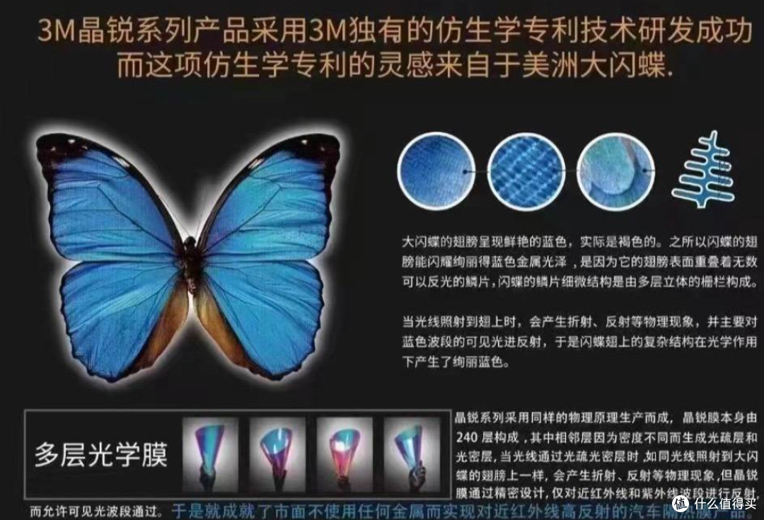 多层微附工艺类车膜;科为千层膜性能情况