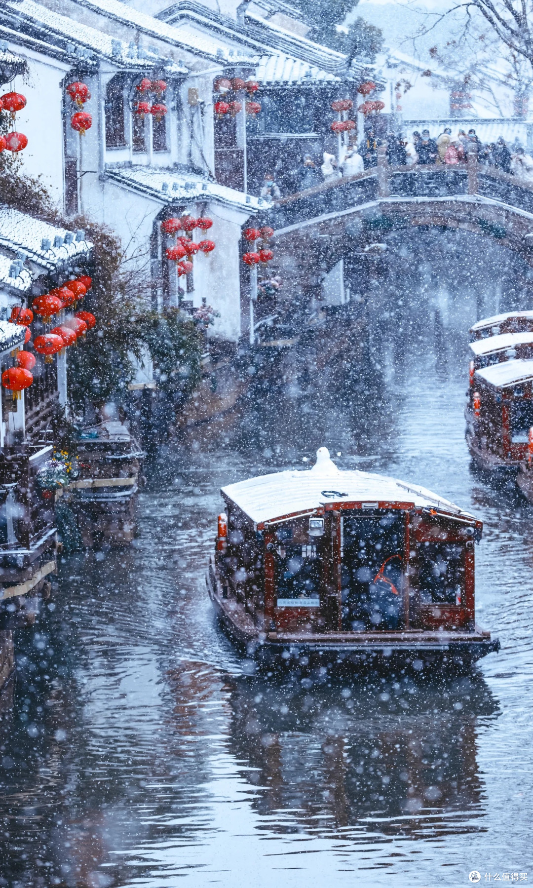 一下雪苏州便美回姑苏城