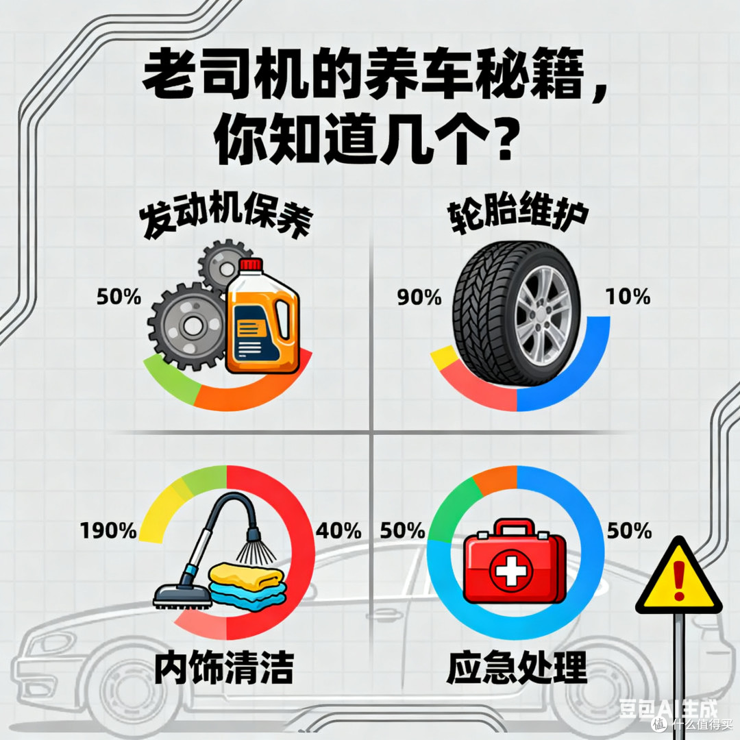 老司机的养车秘籍，你知道几个？