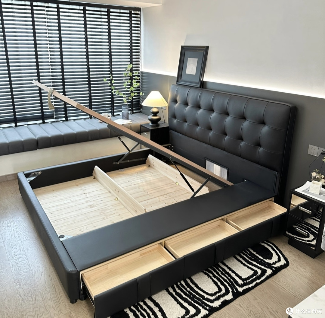 小户型卧室储物床推荐