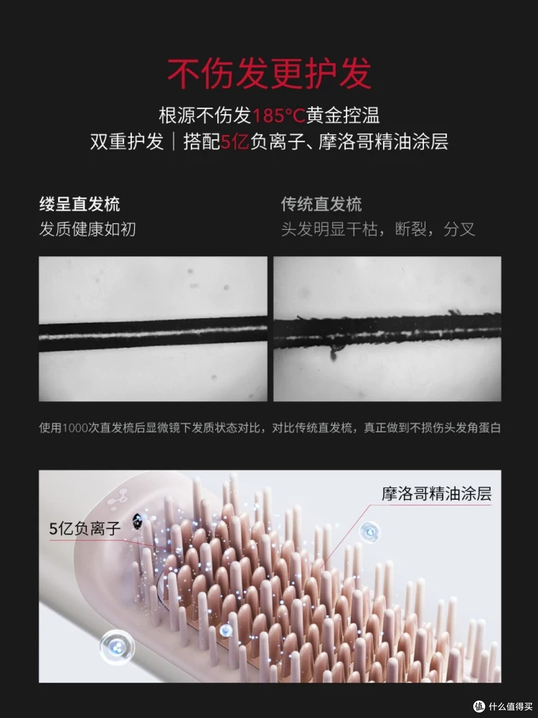 缕呈直发梳:便携护发神器