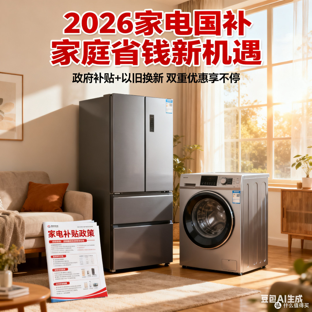 2026年家电国补政策，家庭省钱新机遇