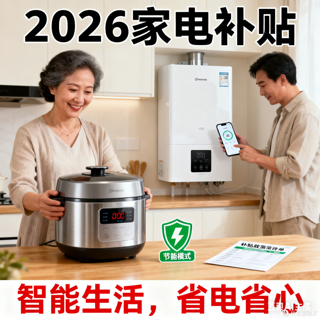 2026年家电补贴,让生活更智能更省电!