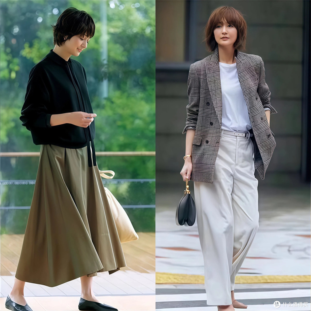 这才是日本女人不显老的原因:头发带微卷、裙子不过膝,洋气高级