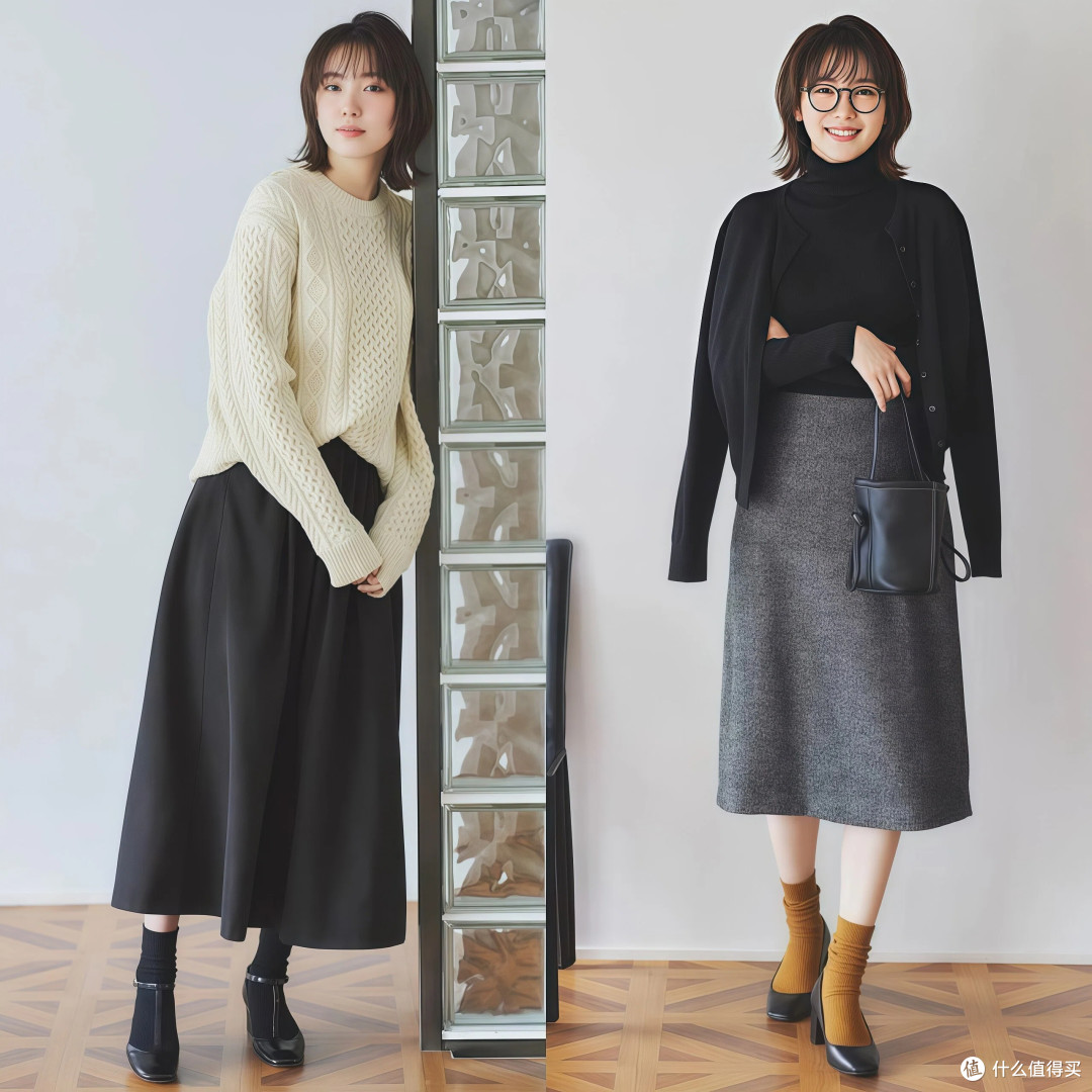 这才是日本女人不显老的原因:头发带微卷、裙子不过膝,洋气高级