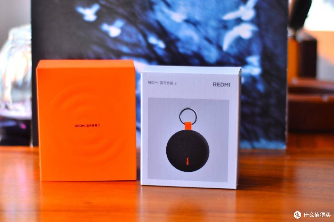 灵动黑橙撞色,可拆卸金属挂扣,新年就送这个REDMI 2蓝牙音箱