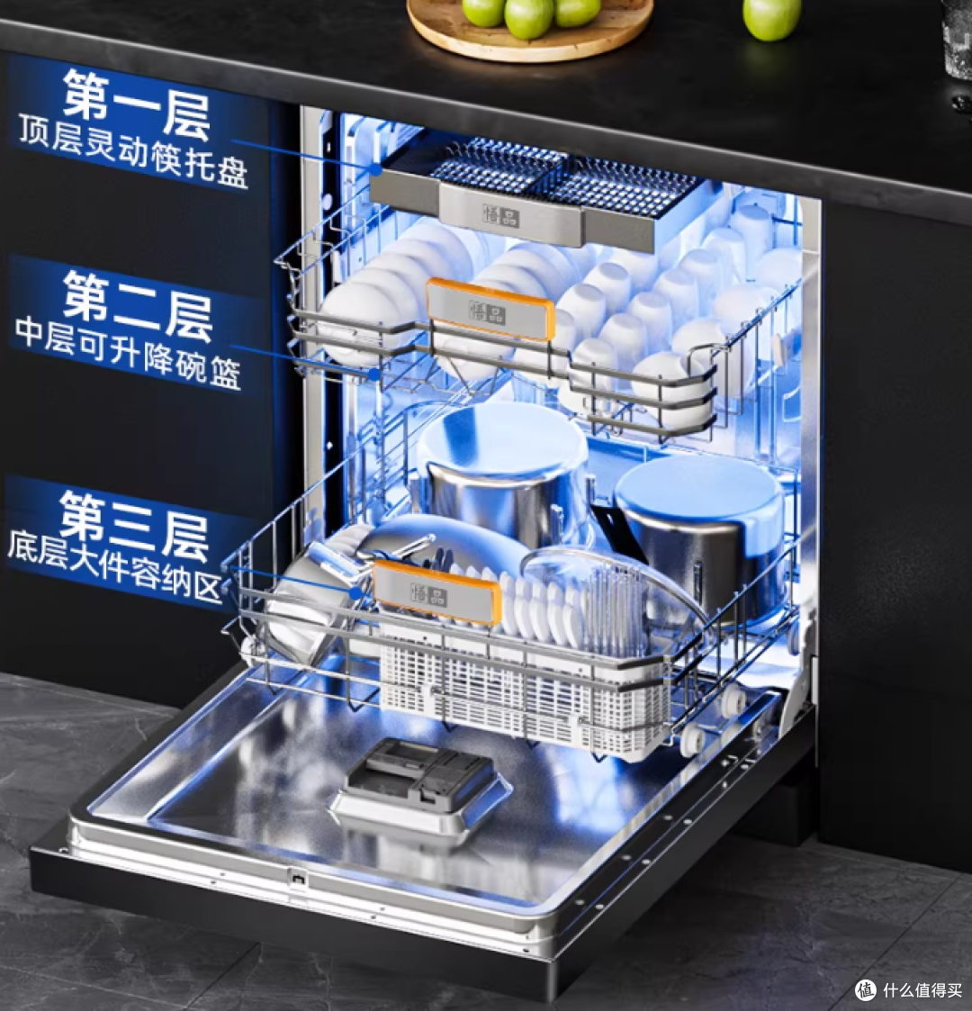 洗碗机，我承认一开始对你的声音太大了