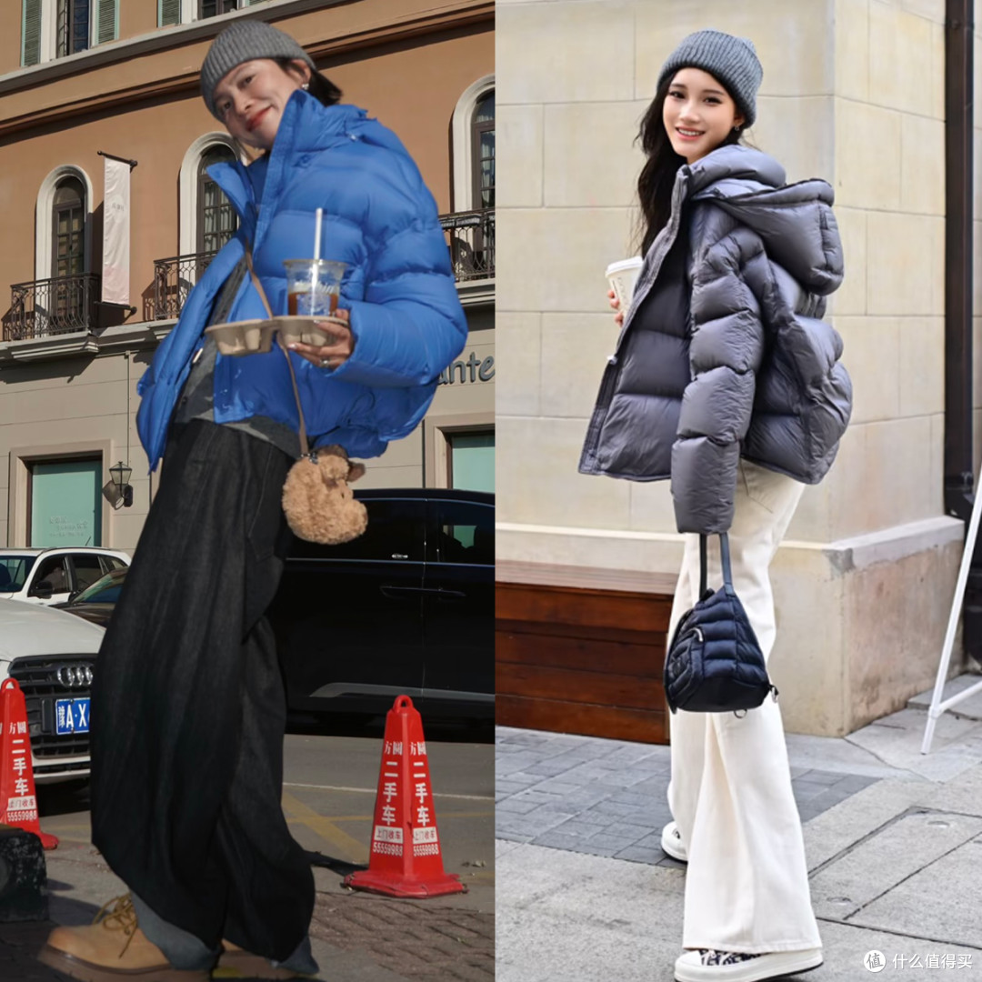 国产羽绒服没人穿骆驼!很多人穿高梵、波司登,在冬季街头很养眼