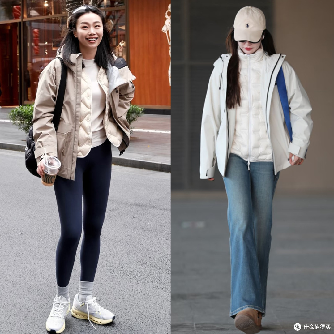 建议中年女性：少穿这3种“假时髦、真土气”冲锋衣，油腻显廉价