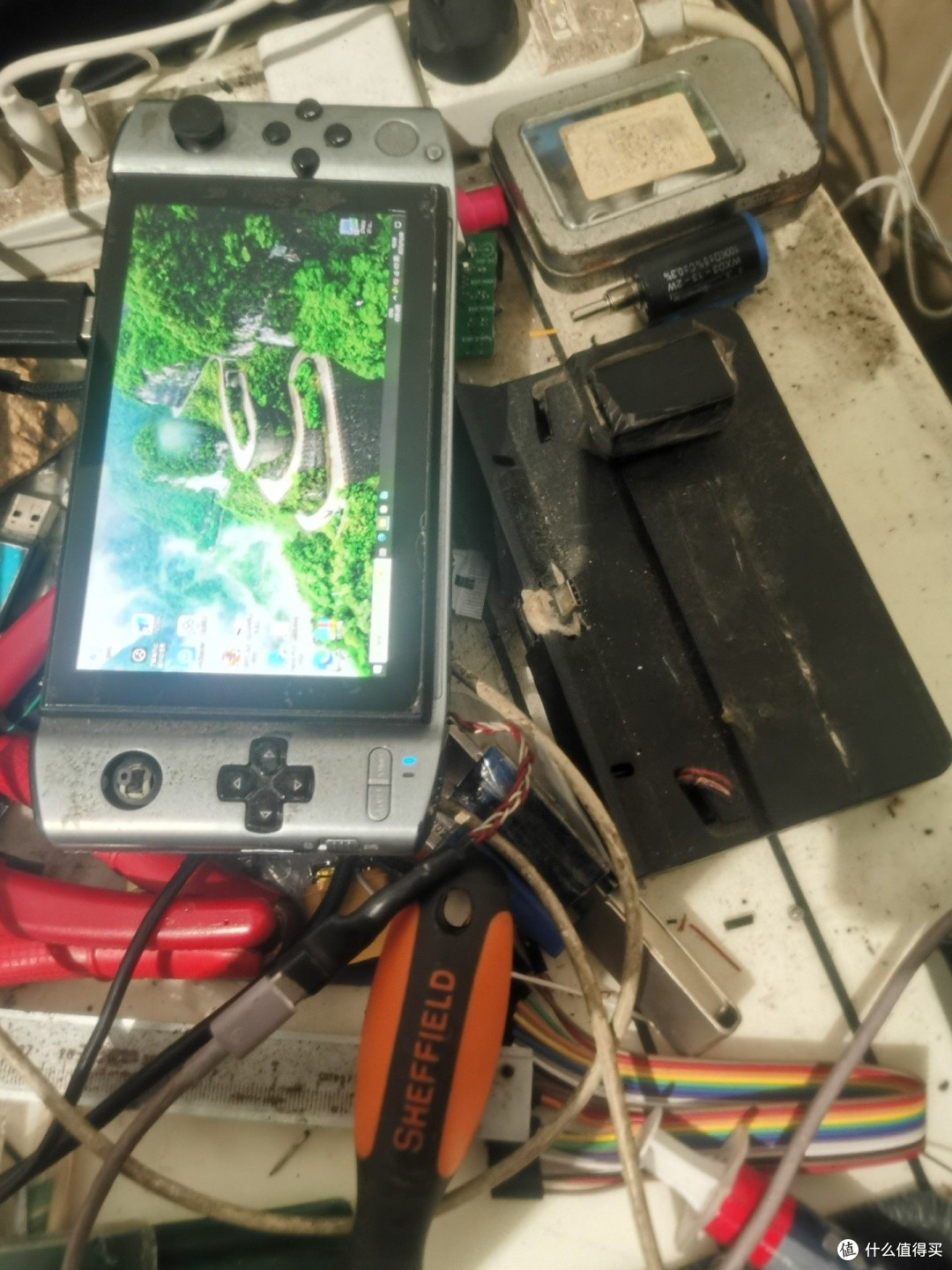 999元捡漏i7-1165G7掌机,大瑕疵,DIY玩家新玩具,救活血赚几百