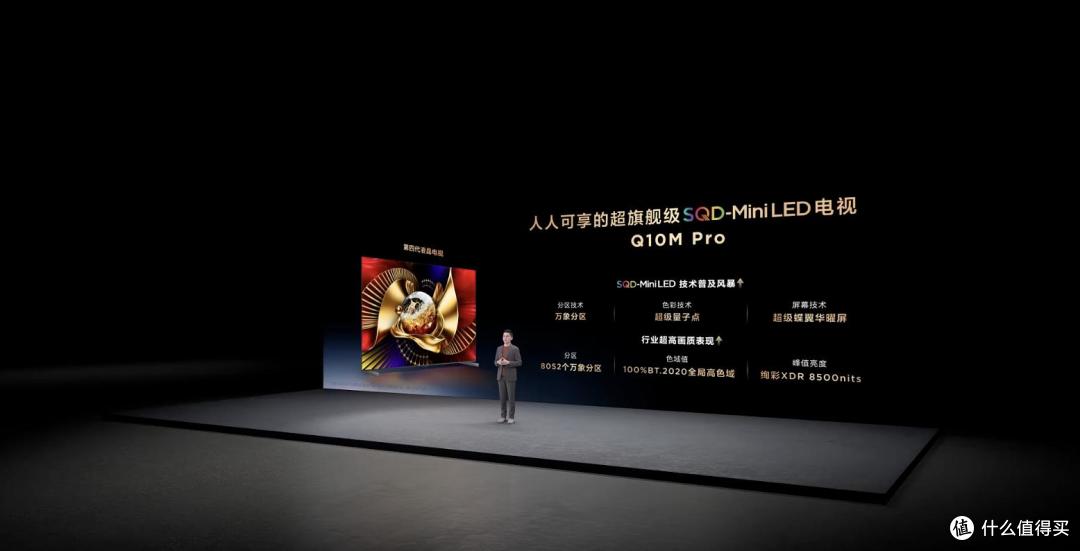 SQD-Mini LED技术下放:TCL Q10M系列发布,高端画质进入万元时代