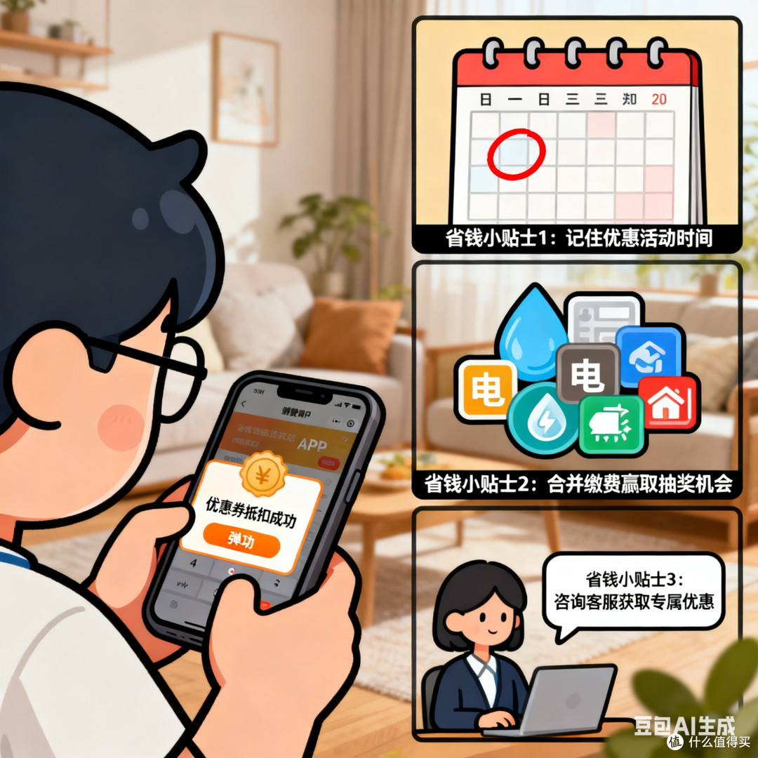 生活缴费省钱实用技巧