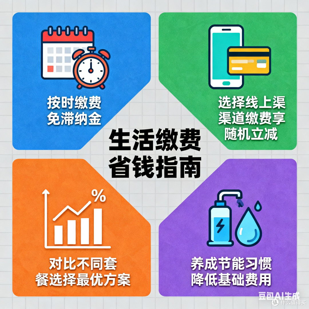 生活缴费省钱实用技巧
