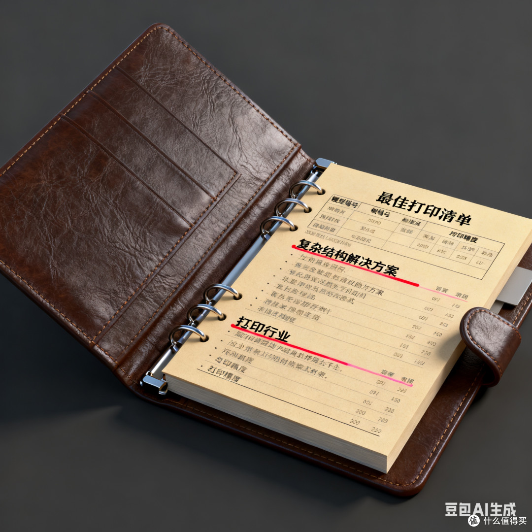 3D打印模型清单：解决设计难题