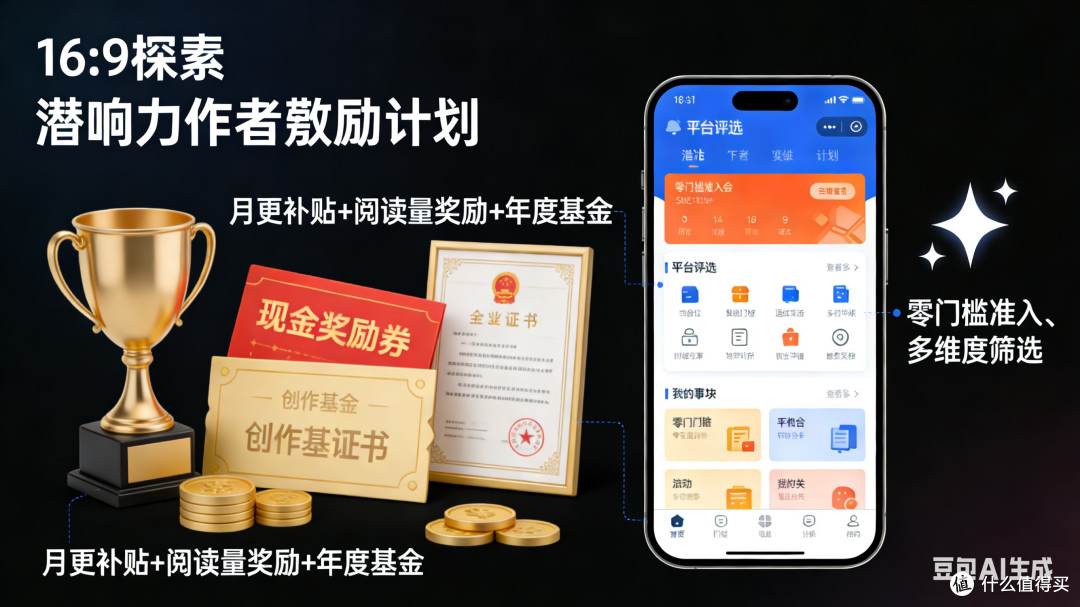 助力创作者成长的新机制