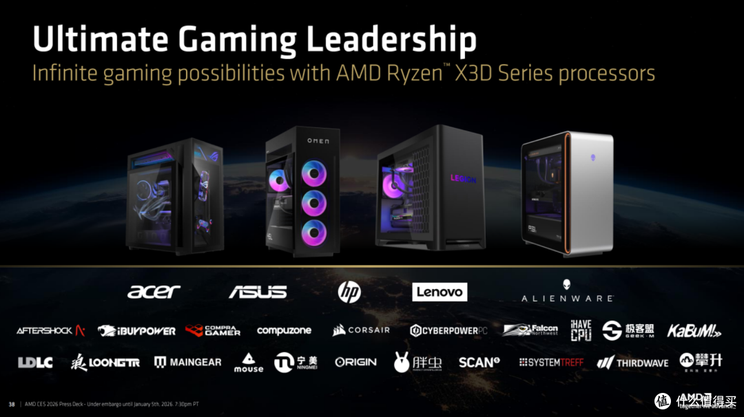 不断进化!AMD 正式推出 9850X3D 以及 FSR 4 Redstone 技术