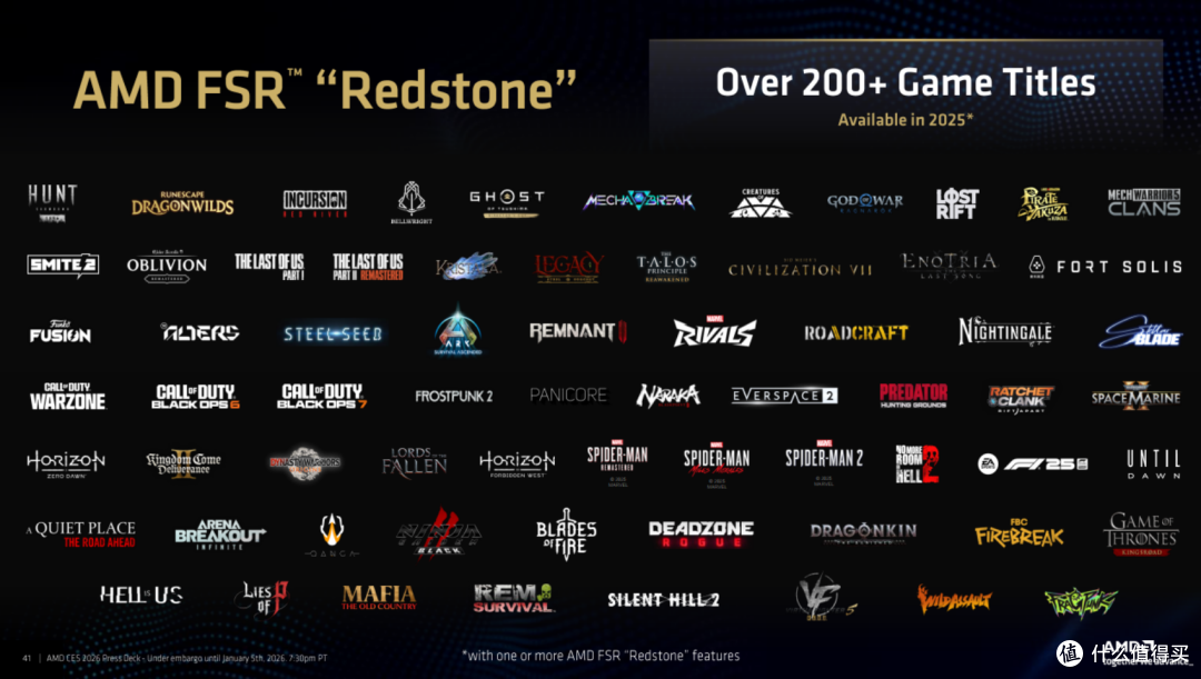 不断进化!AMD 正式推出 9850X3D 以及 FSR 4 Redstone 技术