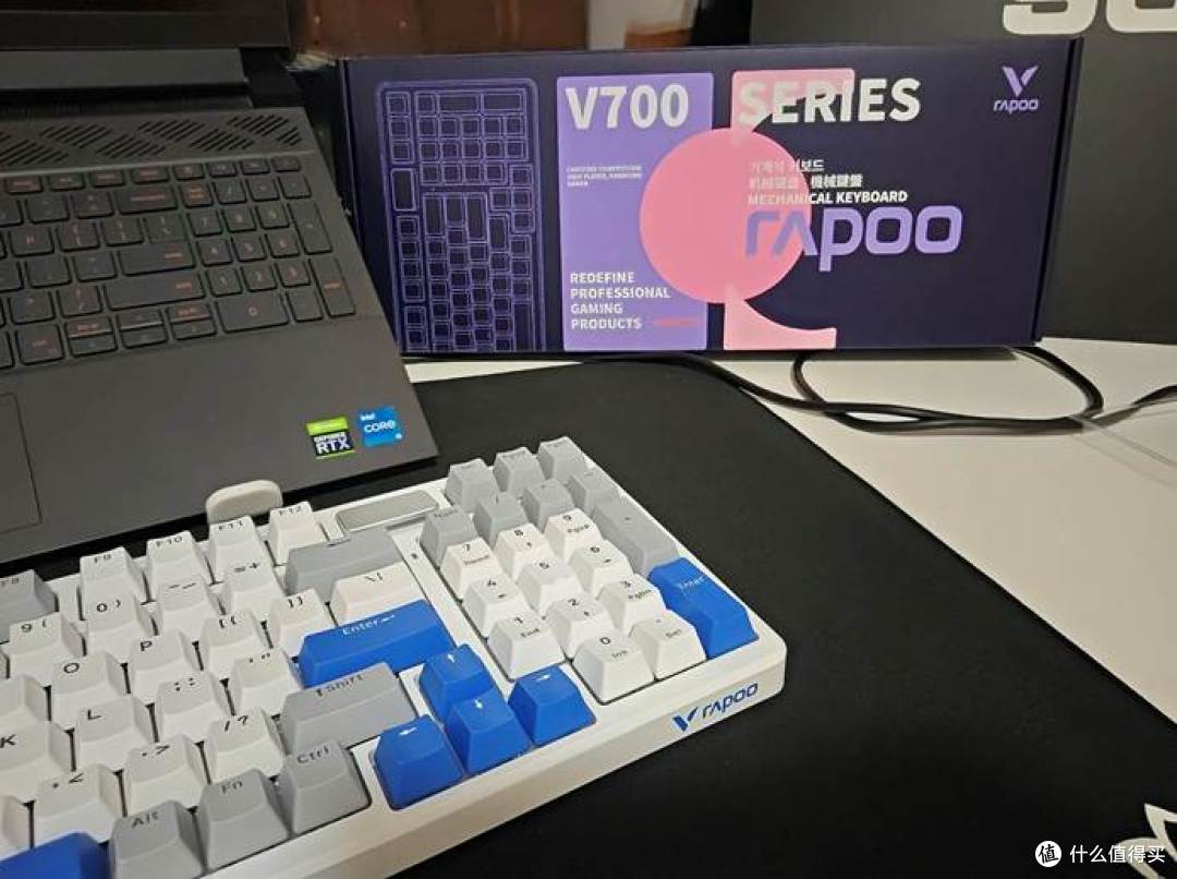 雷柏V700DIY-98长续航版键盘与VT9MAX鼠标:最强续航无线键鼠套装