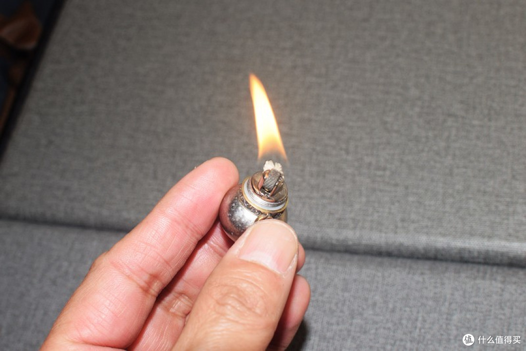 太精致了 费戈钛镶铜迷你葫芦打火机