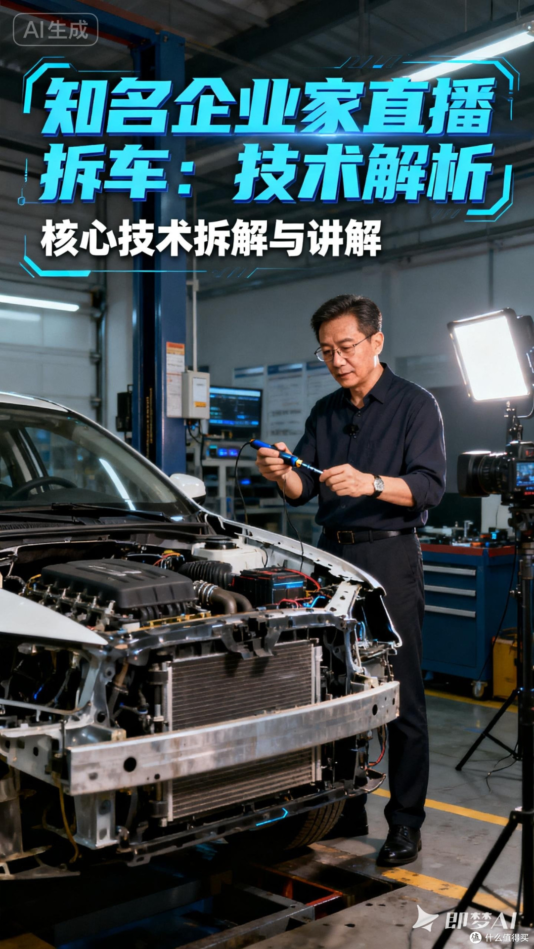 雷军直播拆车,揭秘小米汽车黑科技