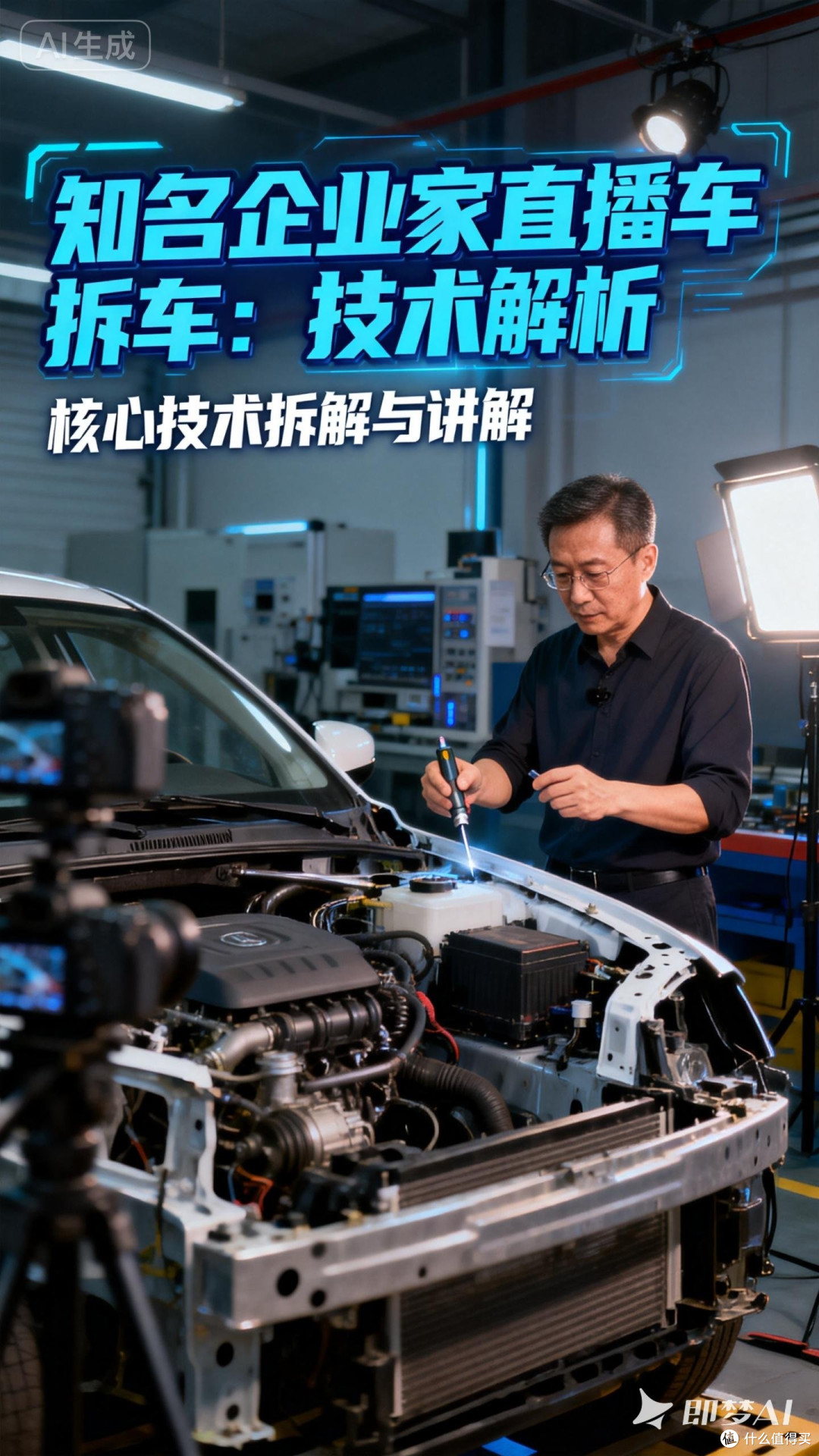 雷军直播拆车，揭秘小米汽车黑科技