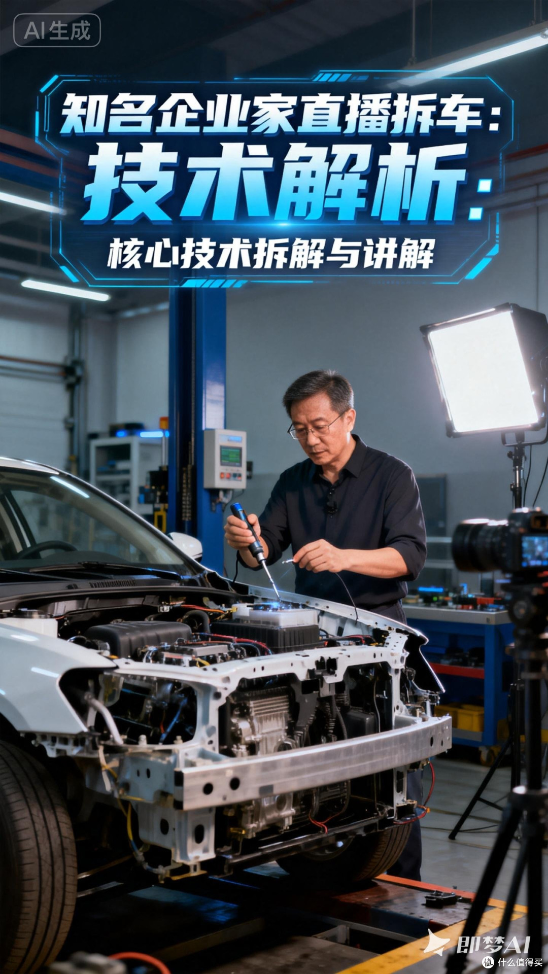 雷军直播拆车,揭秘小米汽车黑科技