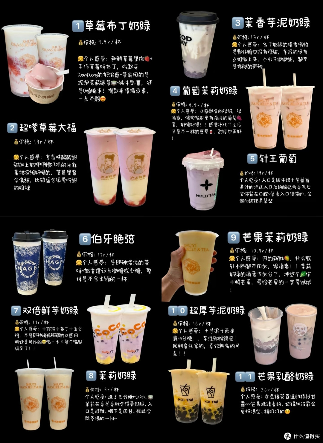 2025全秋冬好饮奶茶合集