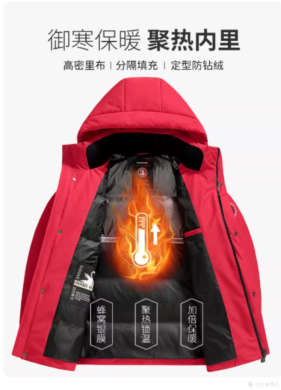 雪中飞男士短款鹅绒服实测!零下20℃暖到发烫,通勤休闲都能打