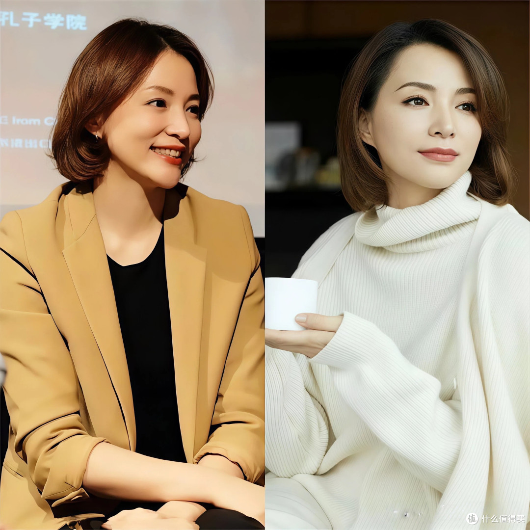 52岁董卿的美丽秘诀:妆发精致迷人,气质沉稳,看起来优雅又高级