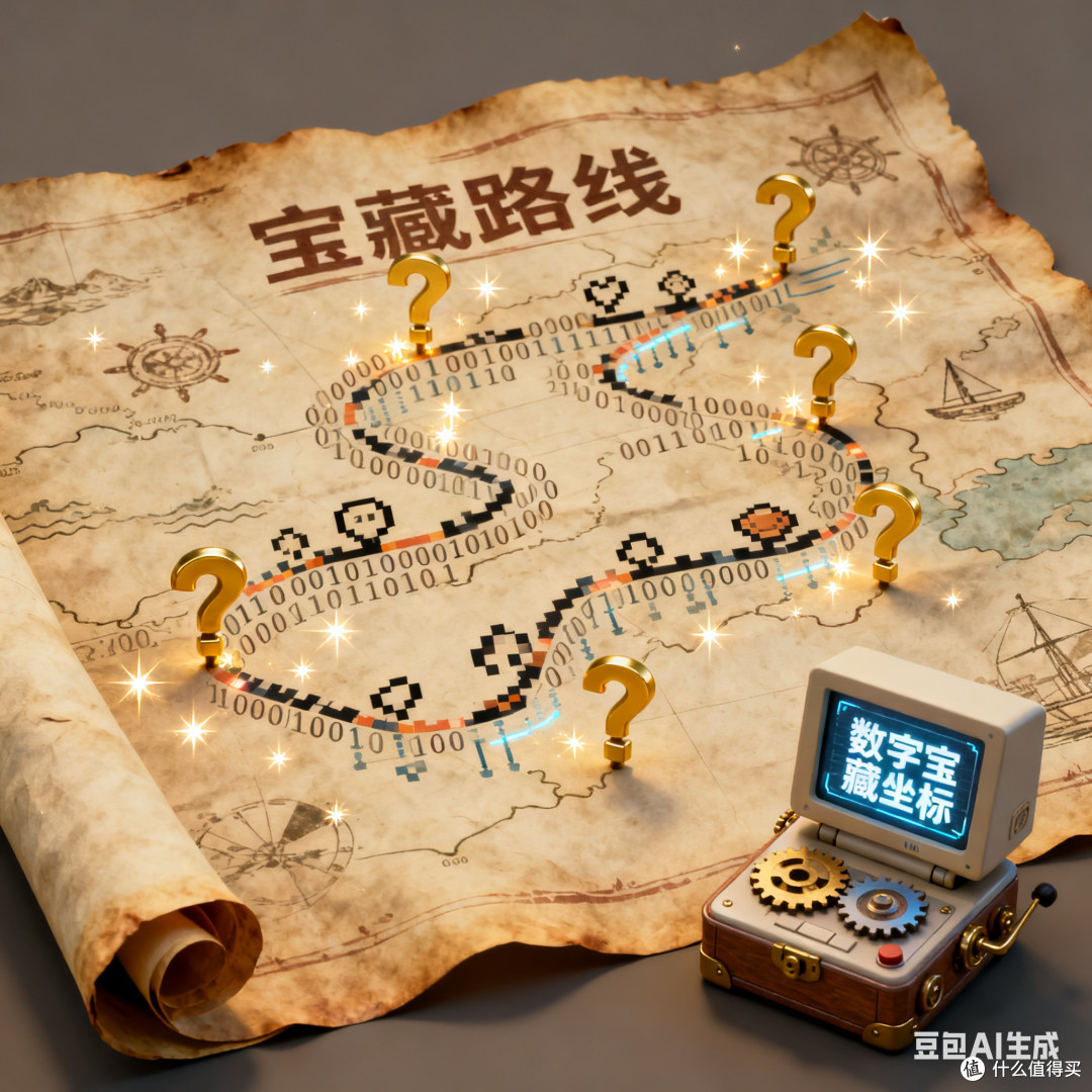 3D宝藏清单：数字时代的寻宝图