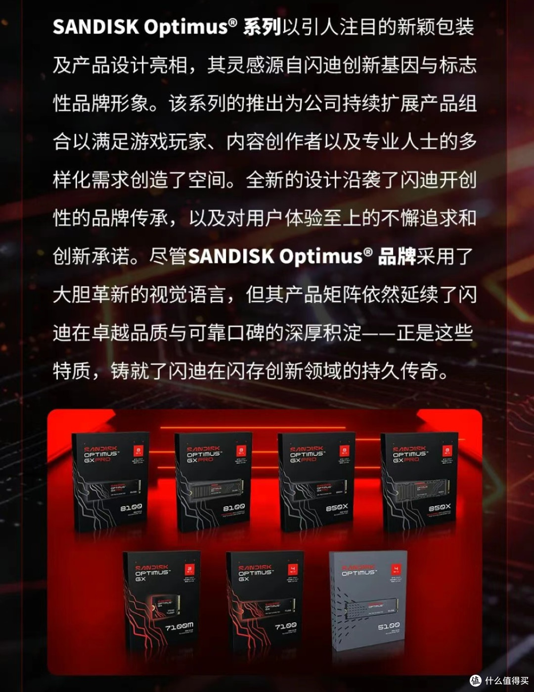 闪迪启用Optimus品牌:取代西数黑盘和蓝盘