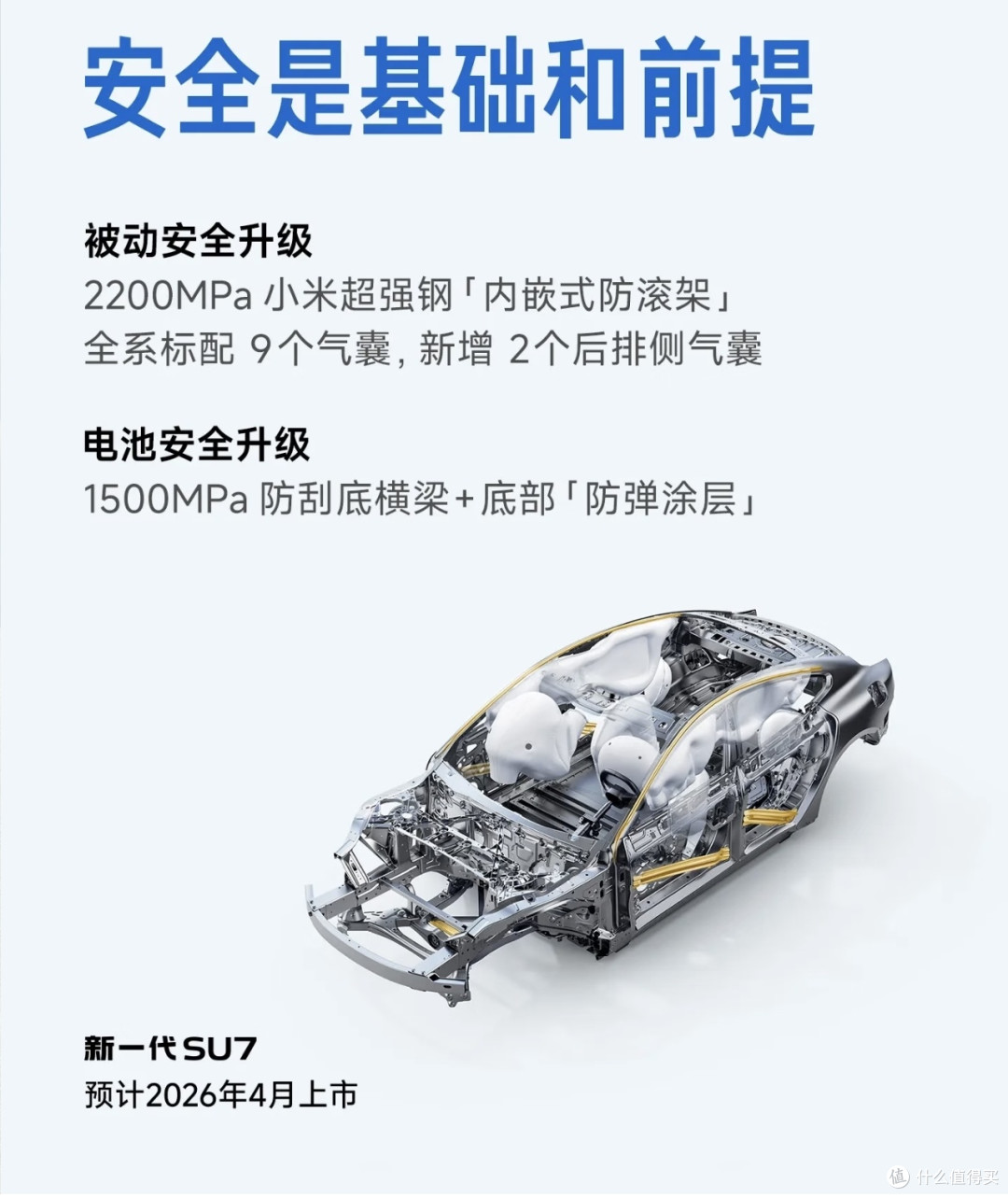 小米SU7新一代4月上市