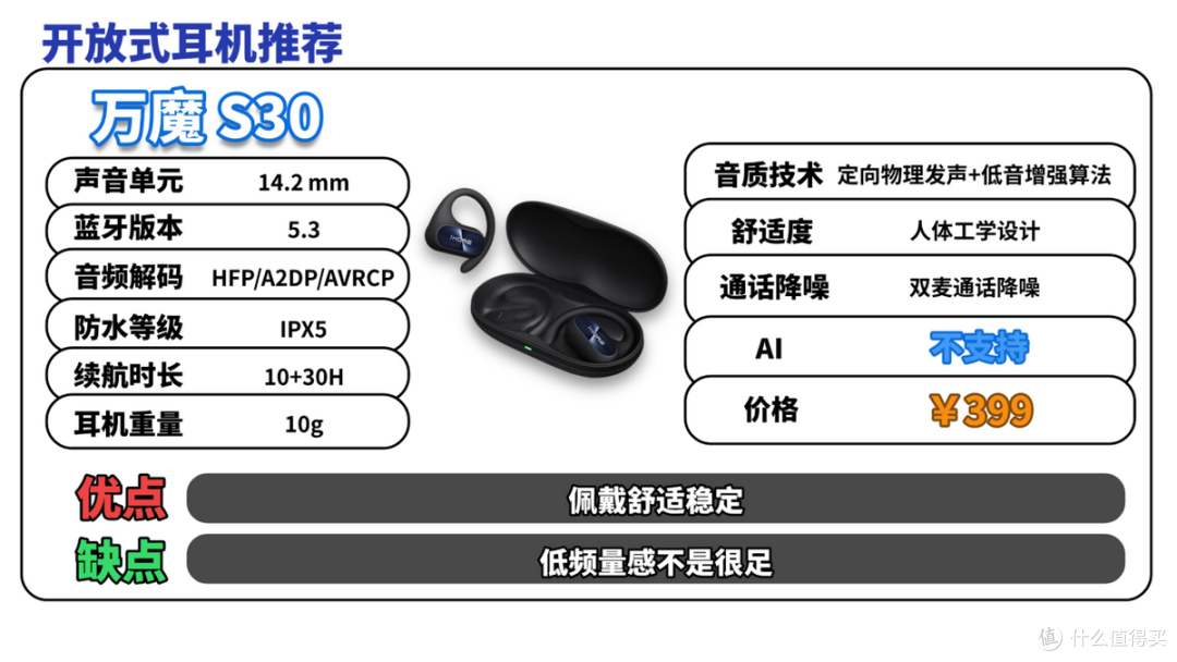 开放式耳机哪个牌子好?2026年开放式耳机品牌排行榜前十名推荐