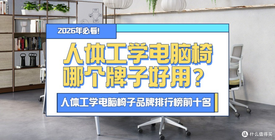人体工学电脑椅哪个牌子好用?人体工学电脑椅子品牌排行榜前十名