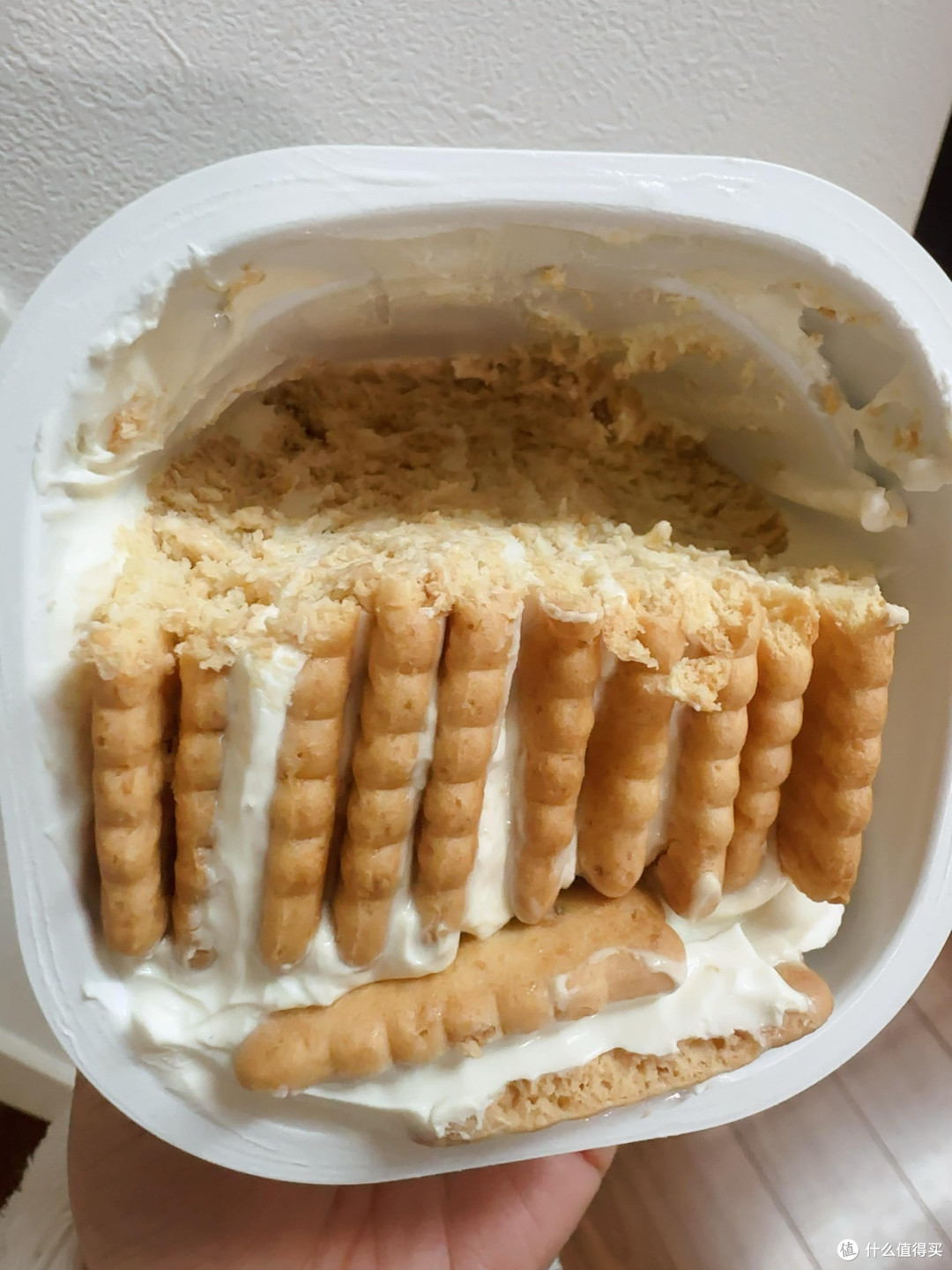 免烤箱零失败!酸奶+饼干=封神级伪芝士蛋糕,冷藏12小时香到上头