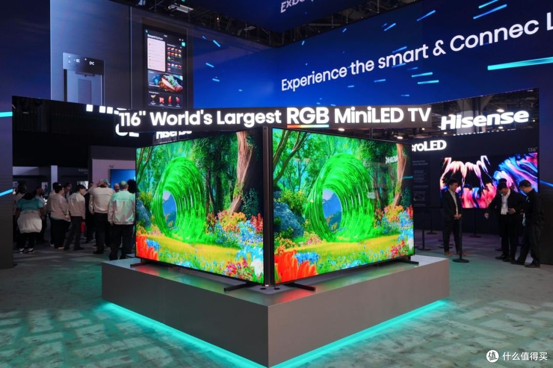 首秀即焦点！海信全新一代RGB-Mini LED电视116UX引爆CES 2026