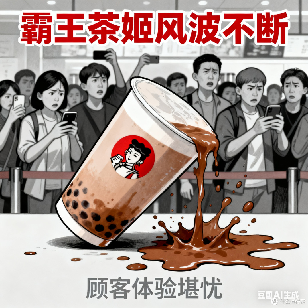 霸王茶姬风波不断,顾客体验堪忧