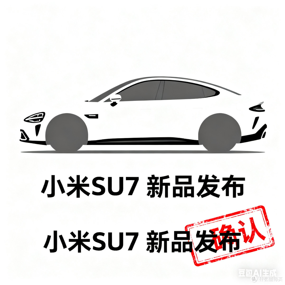 小米SU7新品发布确认