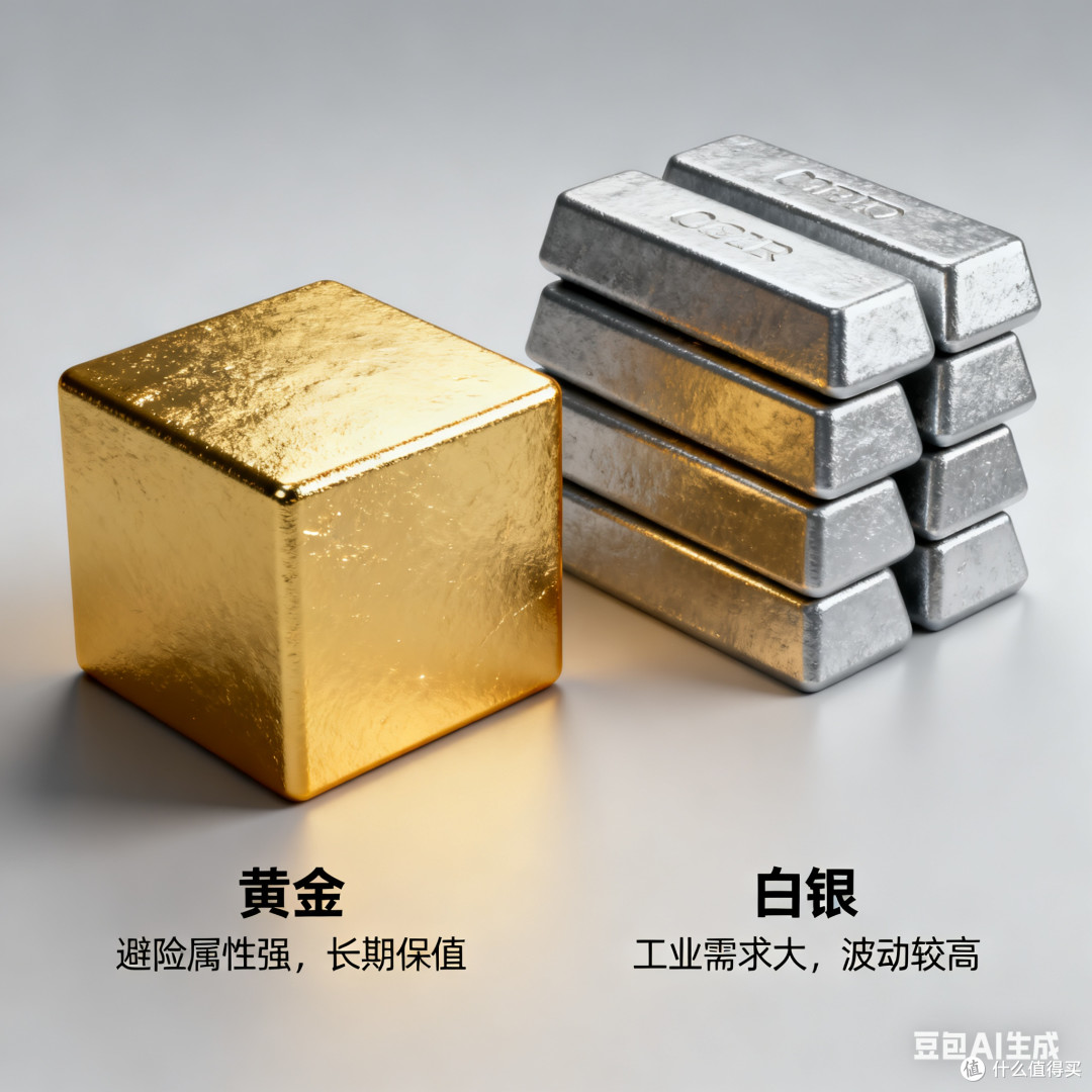 黄金与白银投资比较
