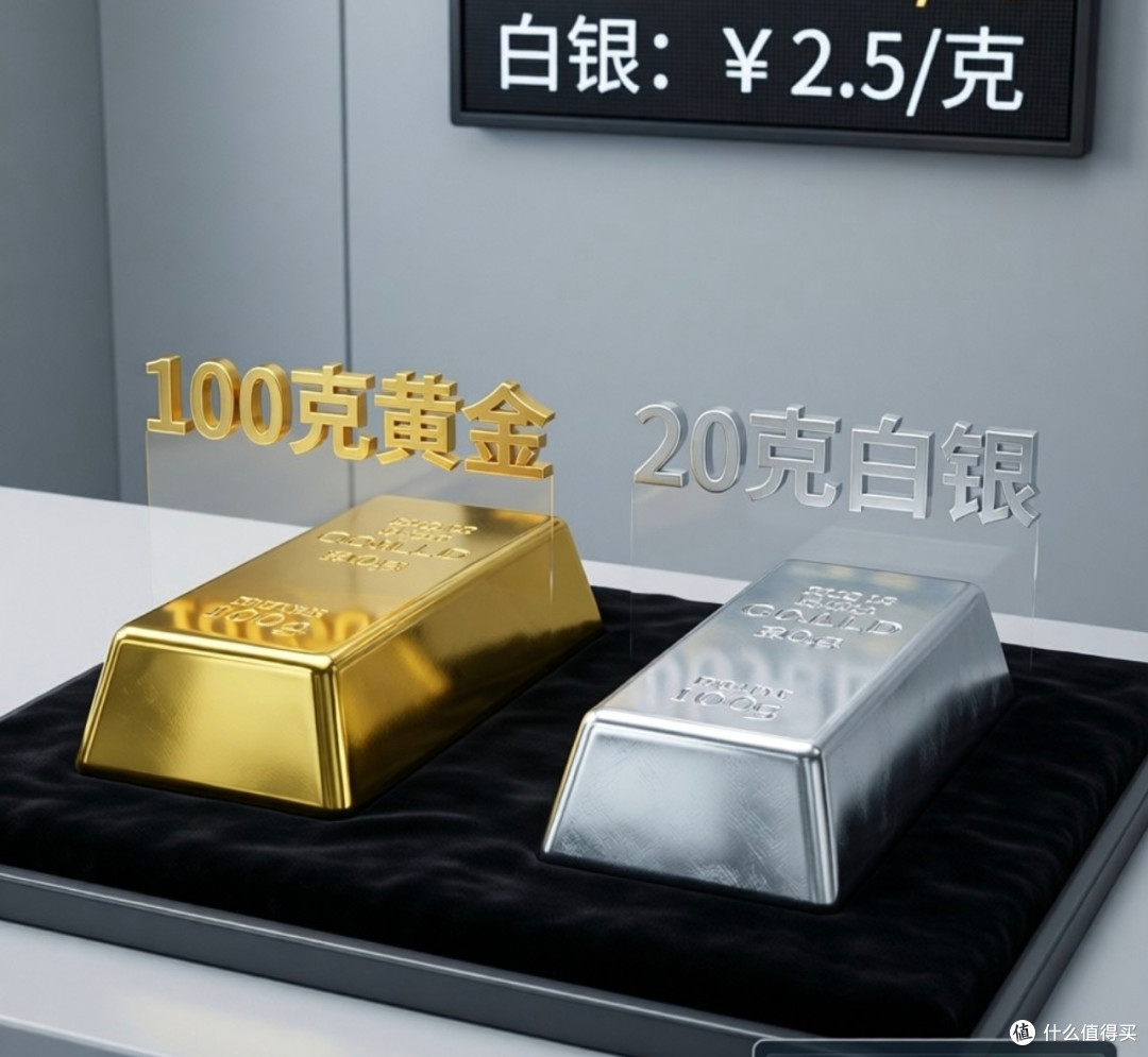 黄金100克与白银20克的投资选择