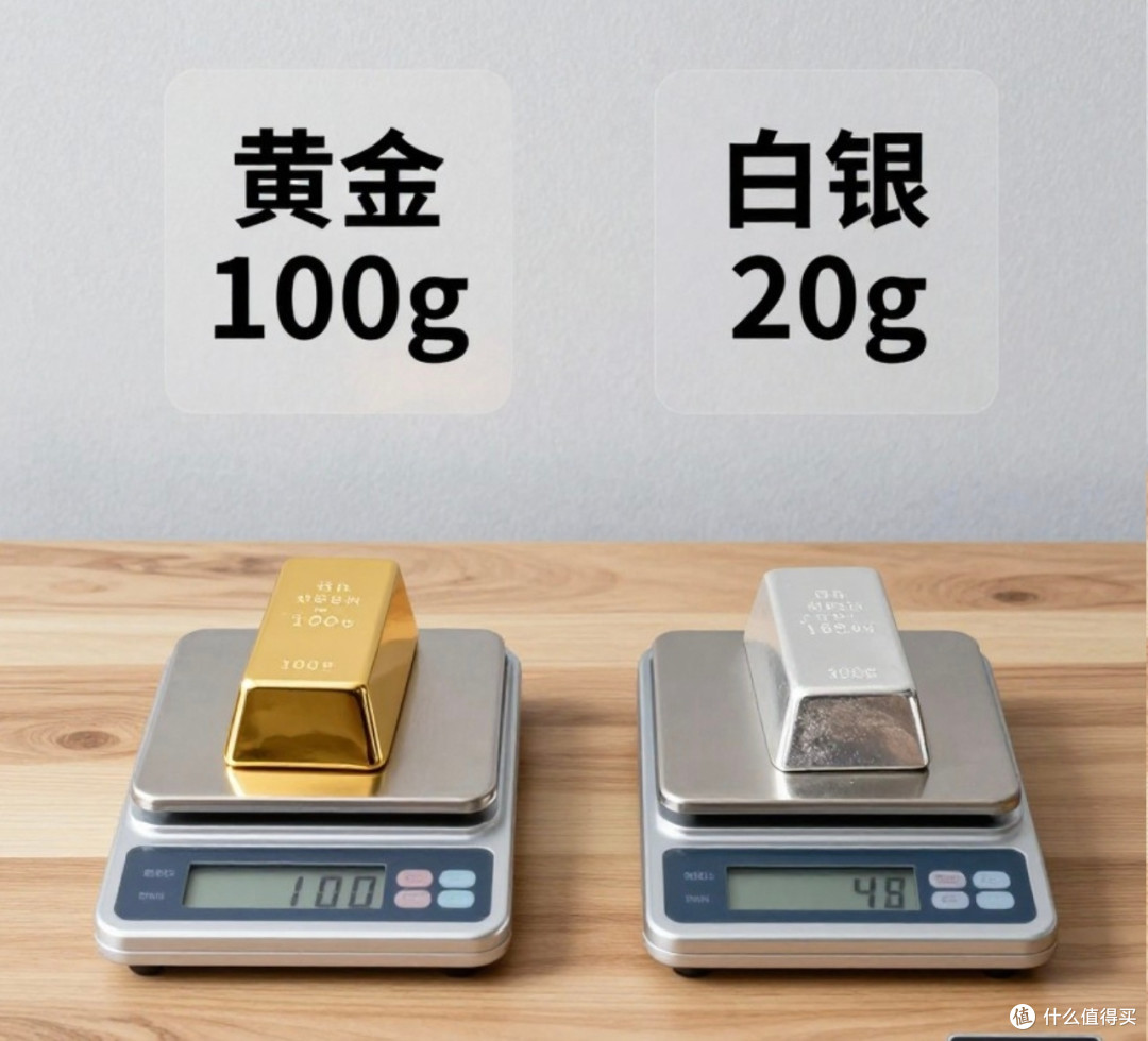 黄金100克与白银20克的投资选择