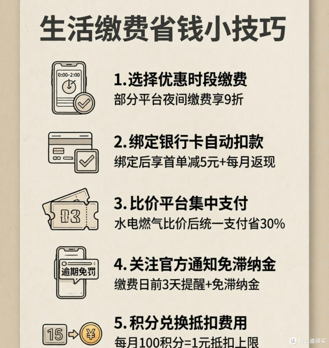 电费燃气通讯费节省攻略