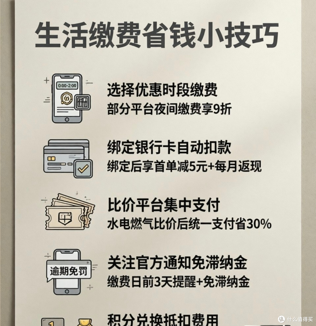 电费燃气通讯费节省攻略