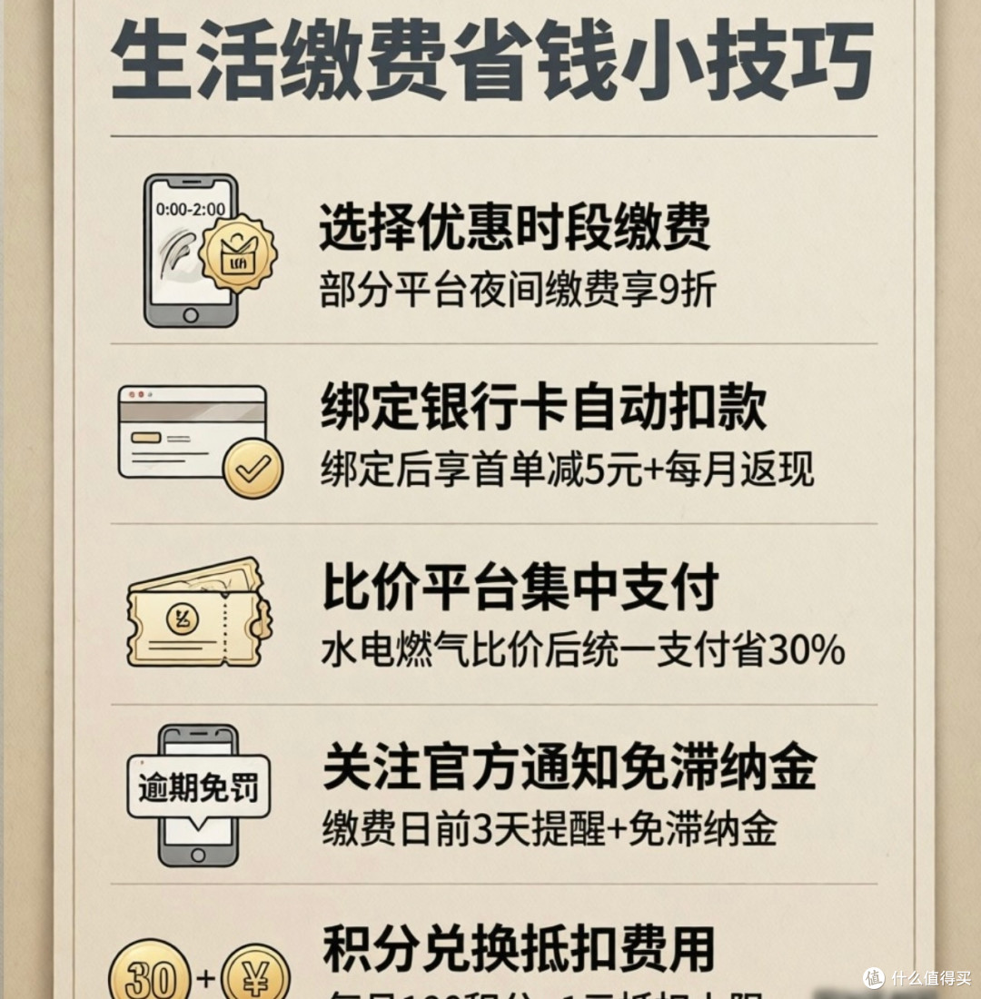 电费燃气通讯费节省攻略