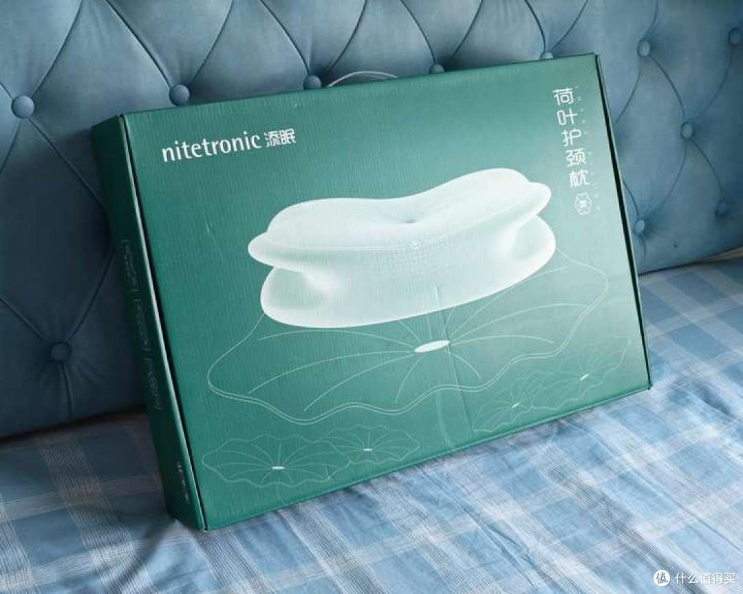 对睡眠的长期投资,添眠荷叶护颈枕,热敷暖颈,颈椎牵引