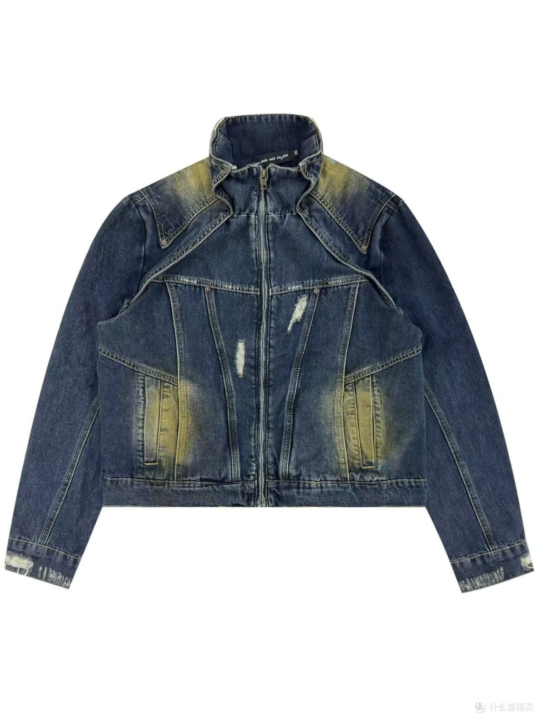 BORON ATOMS牛仔外套封神!飞扁撞钉+做旧水洗✨