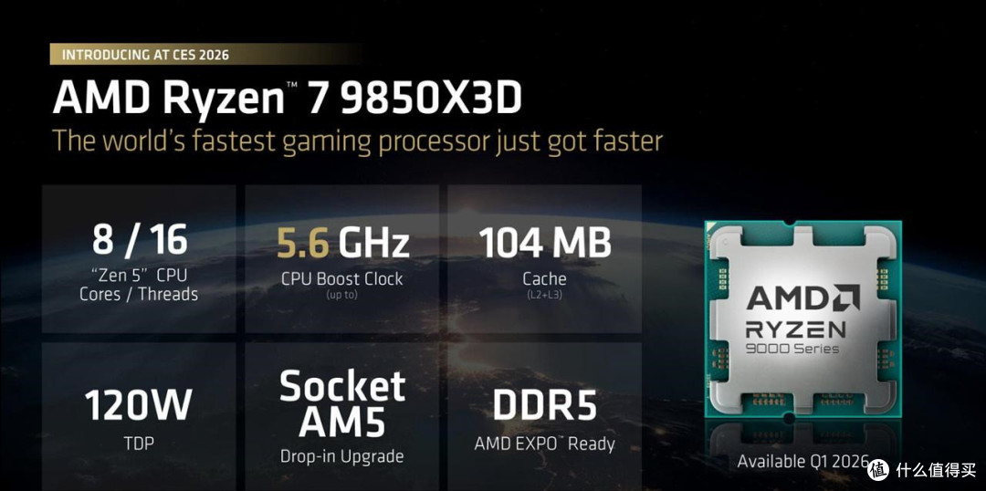 针对游戏发烧友：AMD Ryzen7 9850X性能提升，给玩家带来极致体验