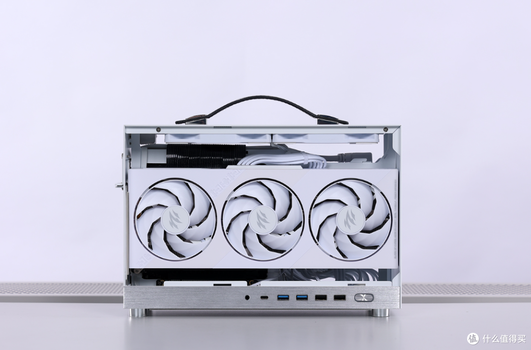 仅8.5L,可以提着走的ITX小钢炮,230F+5060Ti+闪鳞S300 Pro装机